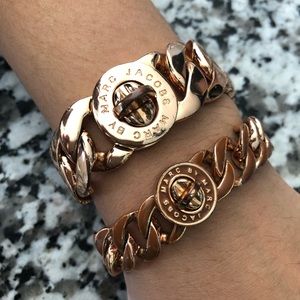 Marc Jacobs chain bracelets